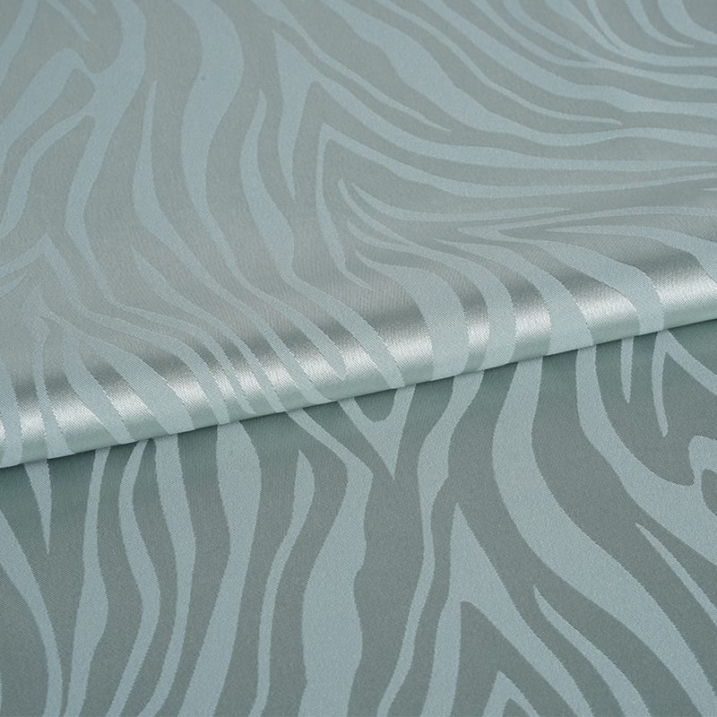 75D*150D+40D Streç Saten Zebra Jakarlı