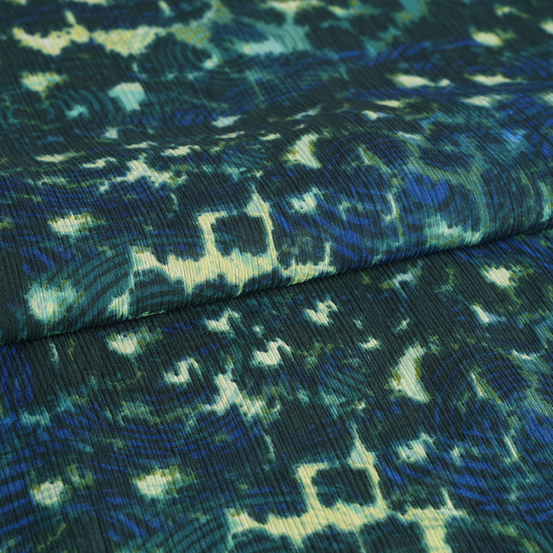 100d Paracord Krep Cr3 Yuvarlak Leopar Baskı Kumaş