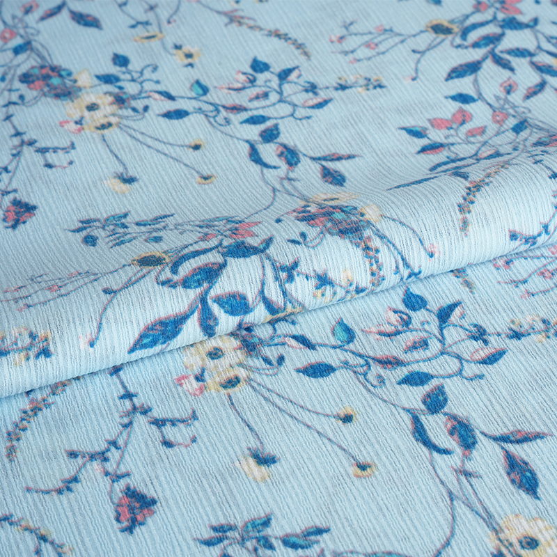 50*68 Kompozit İpek Kabuğu Kırışık Hibiscus Çiçek Filigran Kumaş