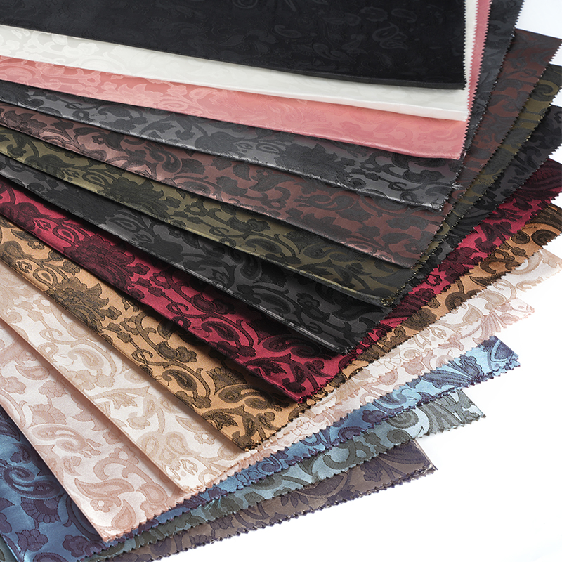 Polyester Taraklı Lavta Çiçek Jakarlı