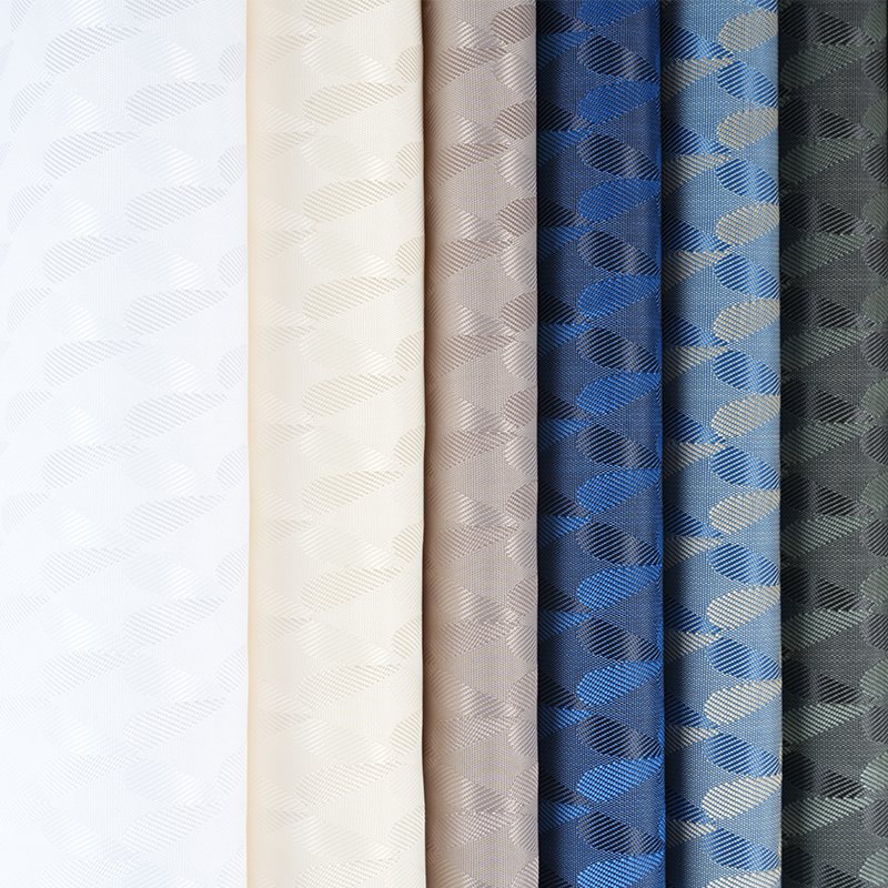 Polyester Katyonik İki Renkli Simetrik Love Jakarlı Boyama