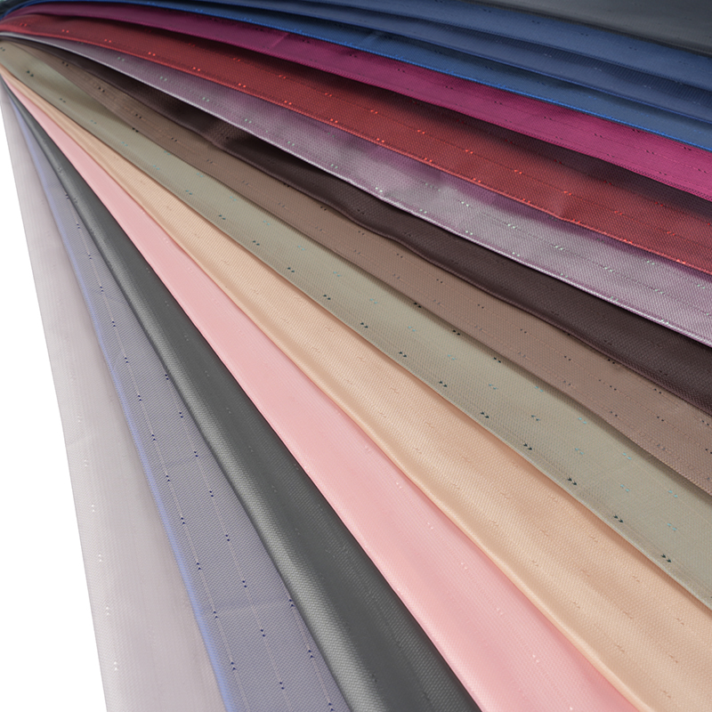 Polyester Beyaz Filament Oluklu Ok Şerit Jakarlı