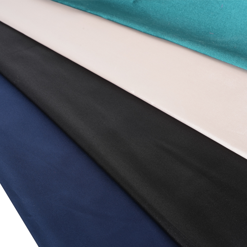 50D*50D Boyalı Parlak Bükümlü Streç Saten Boyama Kumaş