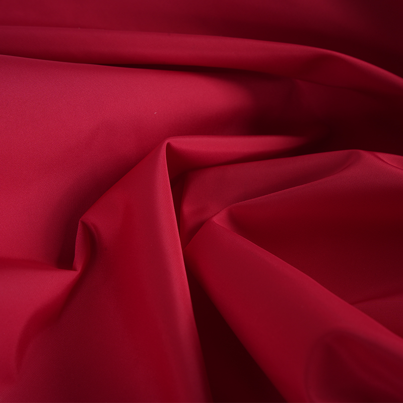 PU Kaplama ve Su Yalıtım Kumaşlı 75D FDY Tam Büküm Düz Taklit Bellek