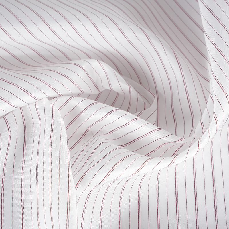 %100 Polyester Streç Çizgili Kol Astar Kumaş