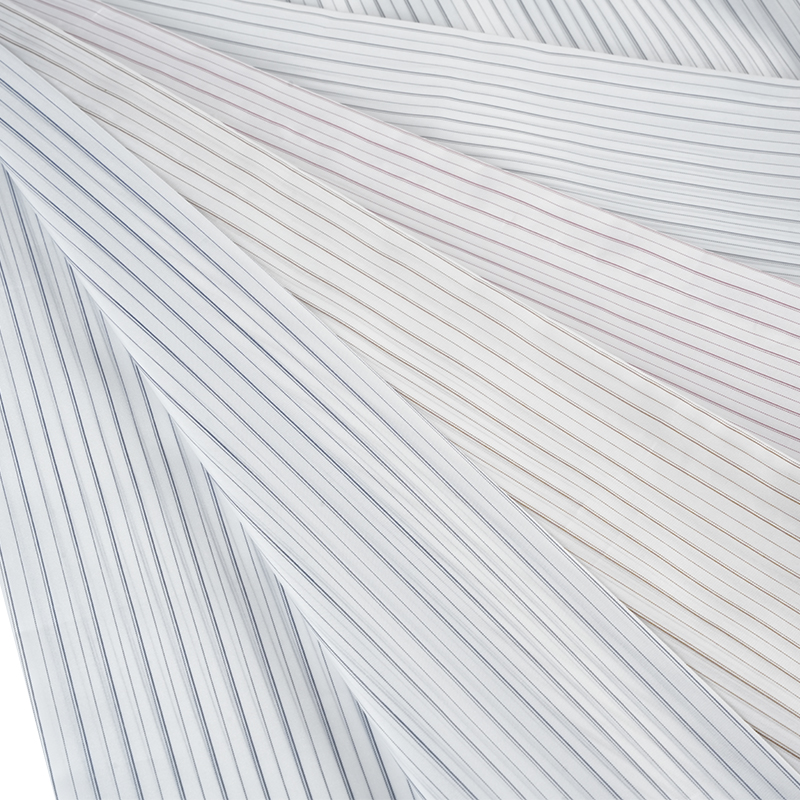 %100 Polyester Streç Çizgili Kol Astar Kumaş